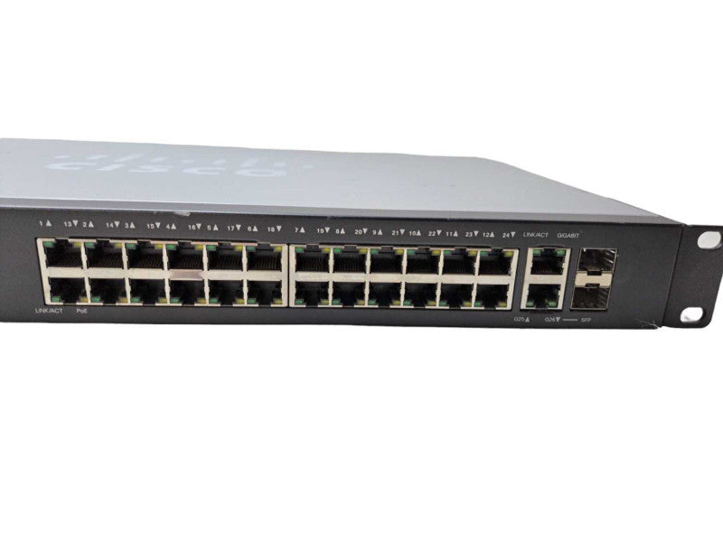Cisco SG250-26P | 26-Port Gigabit PoE Smart Switch )