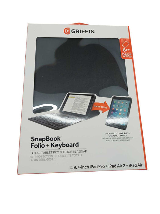 Griffin SnapBook Folio+ Keyboard (New) 9.7\\" Ipad Pro, Ipad Air, Ipad Air 2 â