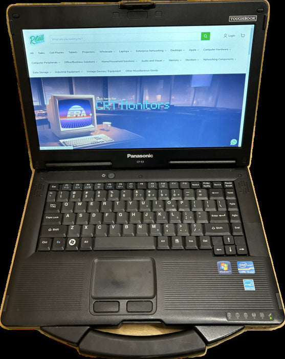 Panasonic ToughBook CF-53 i5-3320M@2.6GHz 8GB RAM 160 GB SSD 54950 Hrs