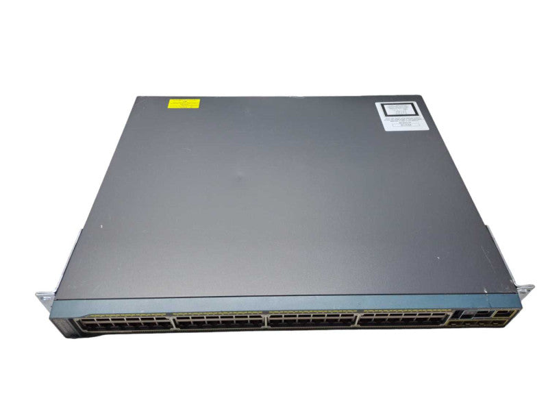 Cisco WS-C2960S-48LPS-L | 48-Port Gigabit PoE+ Managed Switch w/ Stack Q)