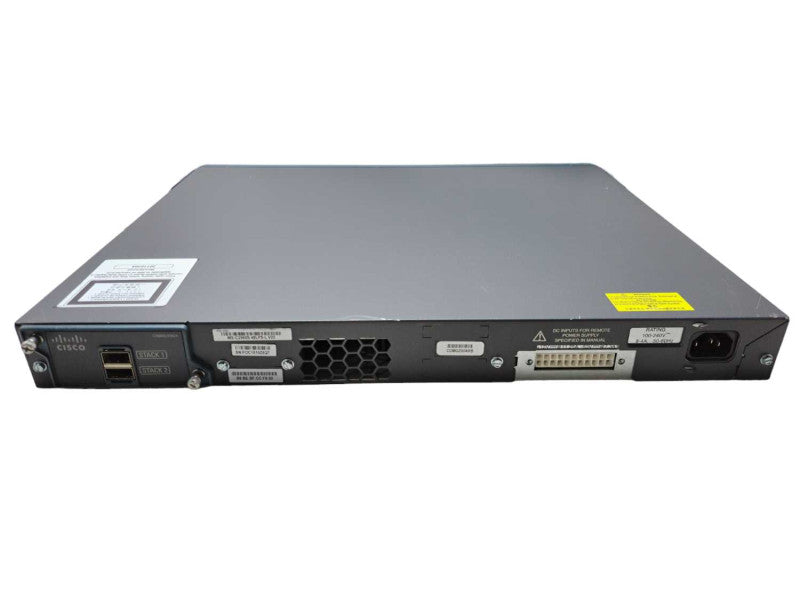 Cisco WS-C2960S-48LPS-L | 48-Port Gigabit PoE+ Managed Switch w/ Stack Q)