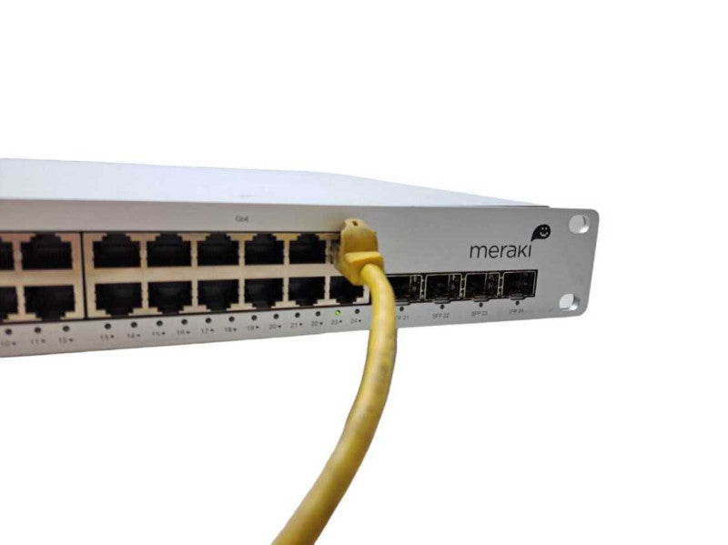 Cisco Meraki MS22 | 24 Port Gigabit 4x SFP Network Switch | UNCLAIMED )