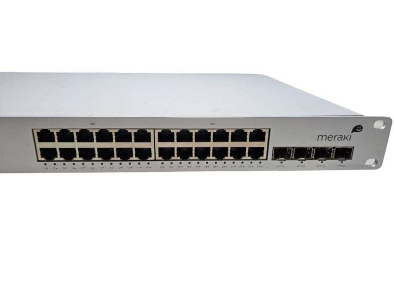 Cisco Meraki MS22 | 24 Port Gigabit 4x SFP Network Switch | UNCLAIMED )