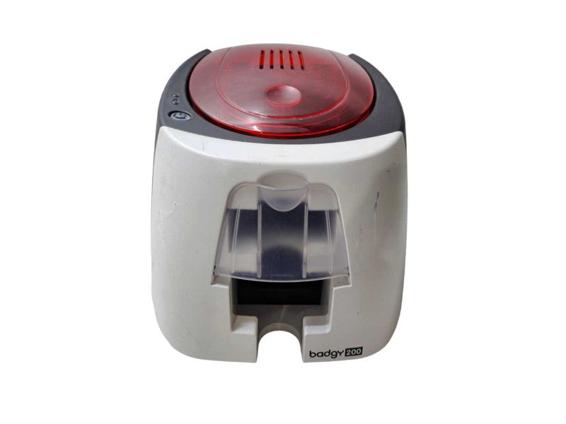 Evolis Badgy200 Single-Sided ID Card Printer *READ* )