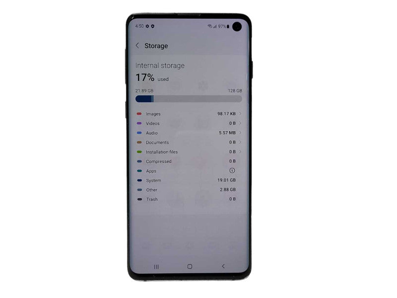Samsung Galaxy S10 128GB (SM-G973W) - READ $