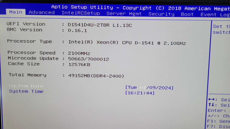 Datto S3P6000 - Xeon D-1541 | 48GB RAM | 240GB SSD, 1TB, 2x3TB HDD | 2xM.2 %
