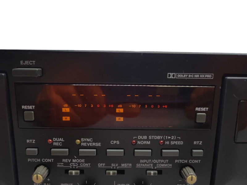 TASCAM 322 Professional Double Auto Reverse Cassette Deck (READ) %