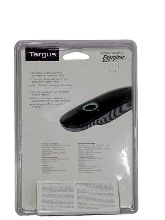 New Targus Wireless USB Laser Presentation Remote - AMP18CA _