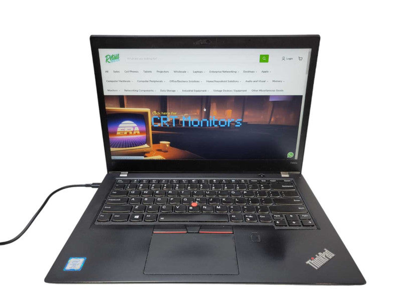 Lenovo ThinkPad T480s| i7-8650U| 16GB DDR4| 512GB M.2 Î²