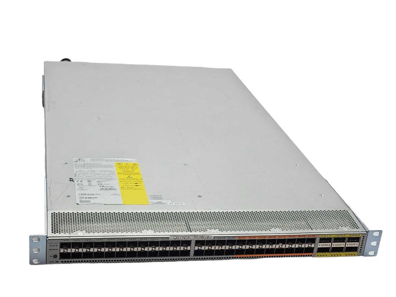 Cisco Nexus N5K-C5672UP 48x SFP+ 10G, 6x QSFP+ 40G Network Switch Q_