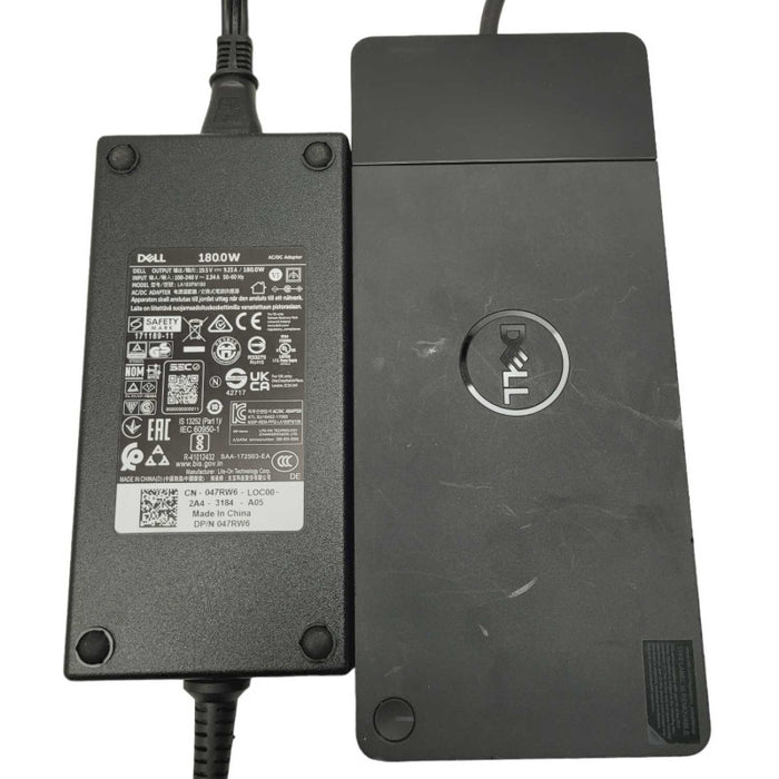 DELL WD19TBS dock K20A001 Thunderbolt 3 Universal USB-C with 180W adaptor Q-