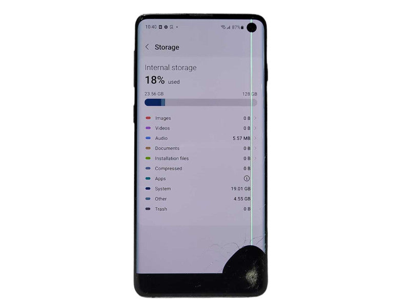 Samsung Galaxy S10 128GB (SM-G973W) - READ $