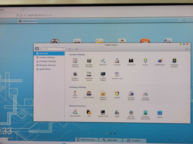 QNAP TS-1079 Pro 10 Bay Turbo NAS Server No HDD/Tray, Factory reset, READ  _