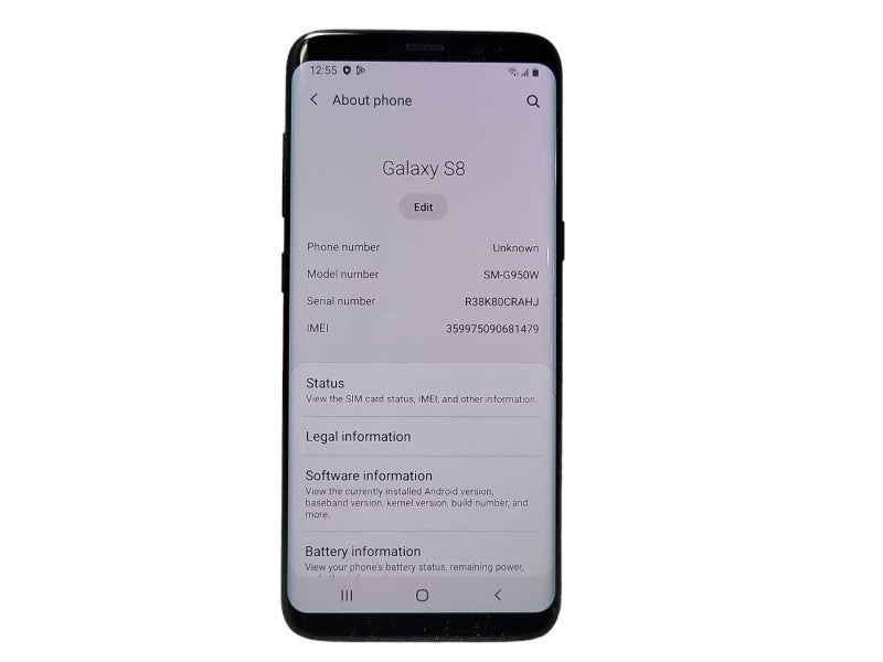 Samsung Galaxy S8 64GB (SM-G950W) - READ $