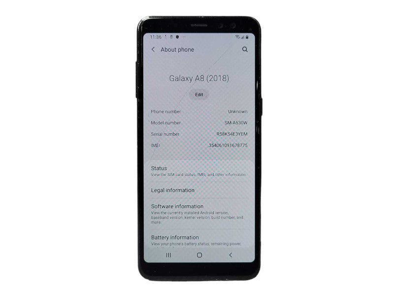 Samsung Galaxy A8 32GB (SM-A530W) - READ $