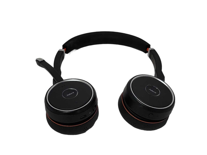 Jabra Evolve 75 MS HSC040W Black Wireless Bluetooth Headset Q_