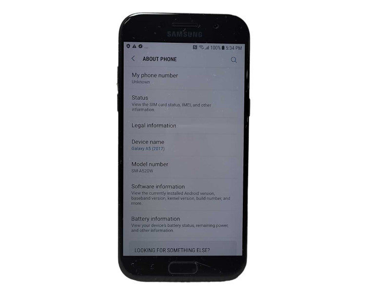 Samsung Galaxy A5 32GB (SM-A520W) - READ $