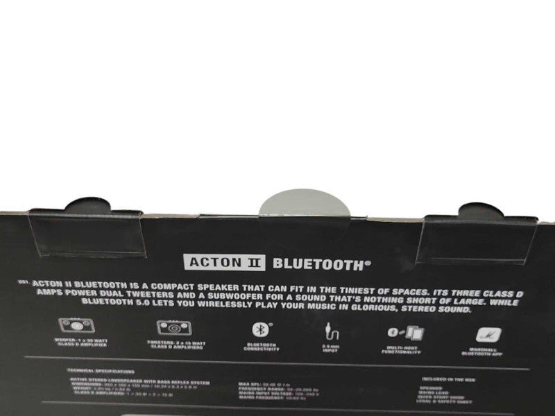 New Marshal Action II Bluetooth Wireless Home Speaker _