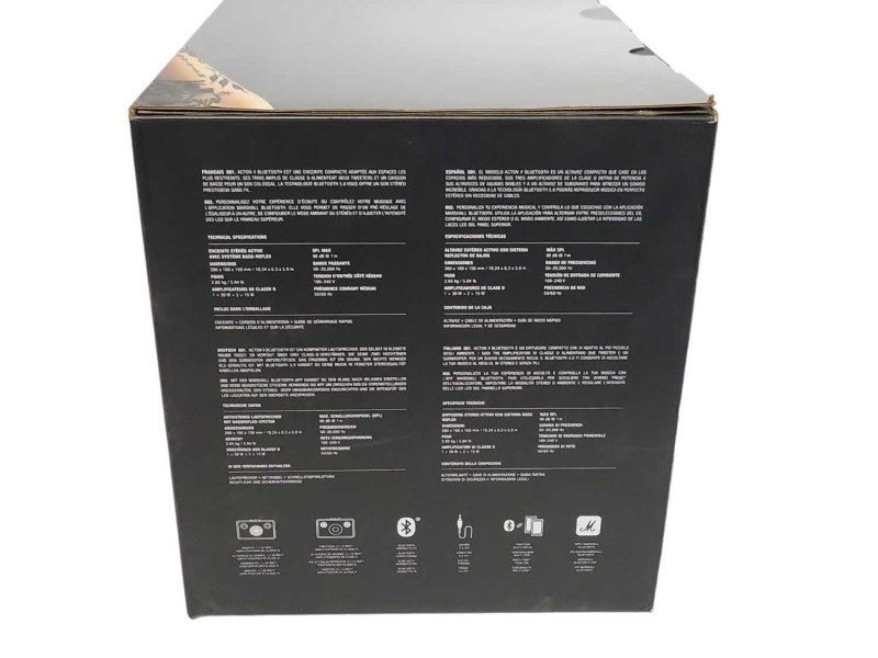 New Marshal Action II Bluetooth Wireless Home Speaker _