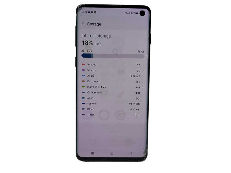 Samsung Galaxy S10 128GB (SM-G973W) - READ $