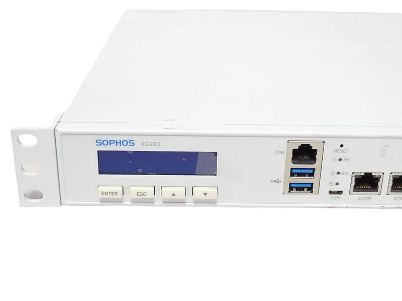Sophos XG 230 Rev2 Firewall Security Appliance, Factory Reset _