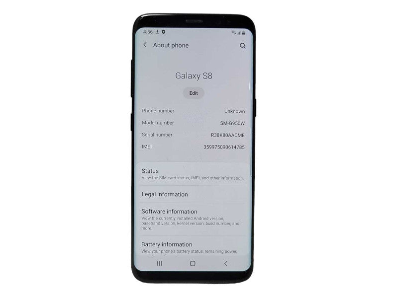 Samsung Galaxy S8 64GB (SM-G950W) - READ $