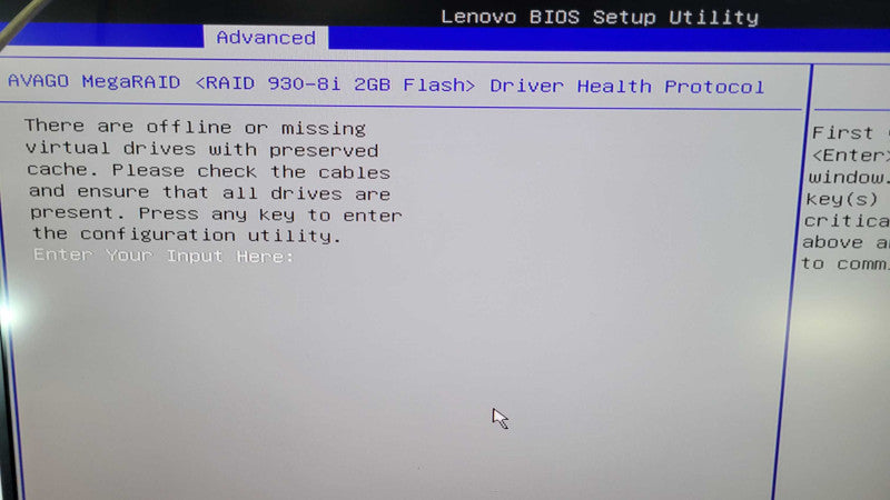 Lenovo ThinkSystem ST50 - Xeon E-2176G | 32GB RAM | MegaRAID 930-8i 1GB Flash %