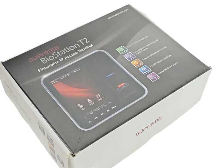Suprema BST2M-OC BioStation T2 Fingerprint IP Access Terminal Q_
