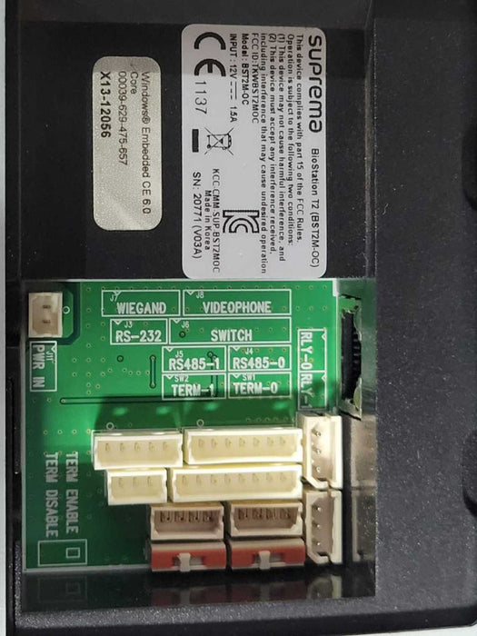Suprema BST2M-OC BioStation T2 Fingerprint IP Access Terminal Q_