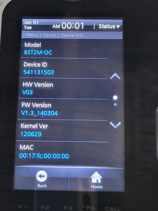 Suprema BST2M-OC BioStation T2 Fingerprint IP Access Terminal Q_
