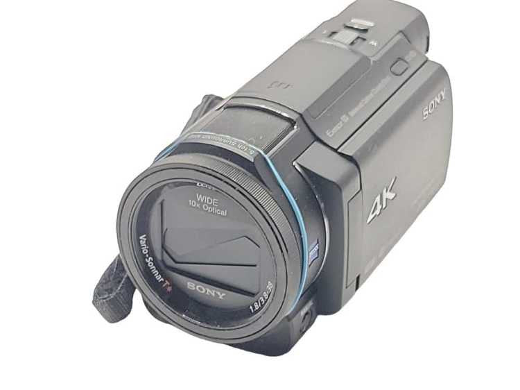 Sony Handycam FDR-AX33 4K 20.6MP Wi-Fi Camcorder - Black, READ _