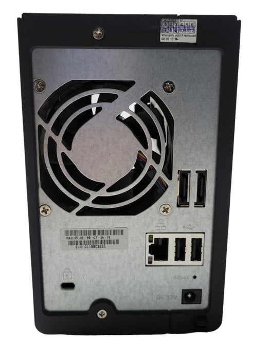 QNAP TS-219P II 2xBay 3.5\\'\\' NAS No HDD, No HDD Trays, READ _