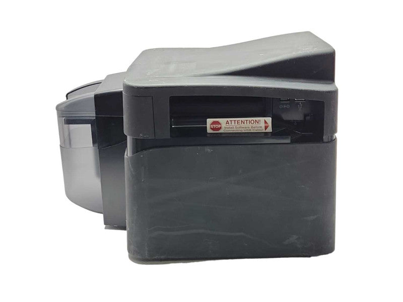 FARGO HID DTC 4000 PHOTO ID CARD COLOR USB PRINTER, READ _
