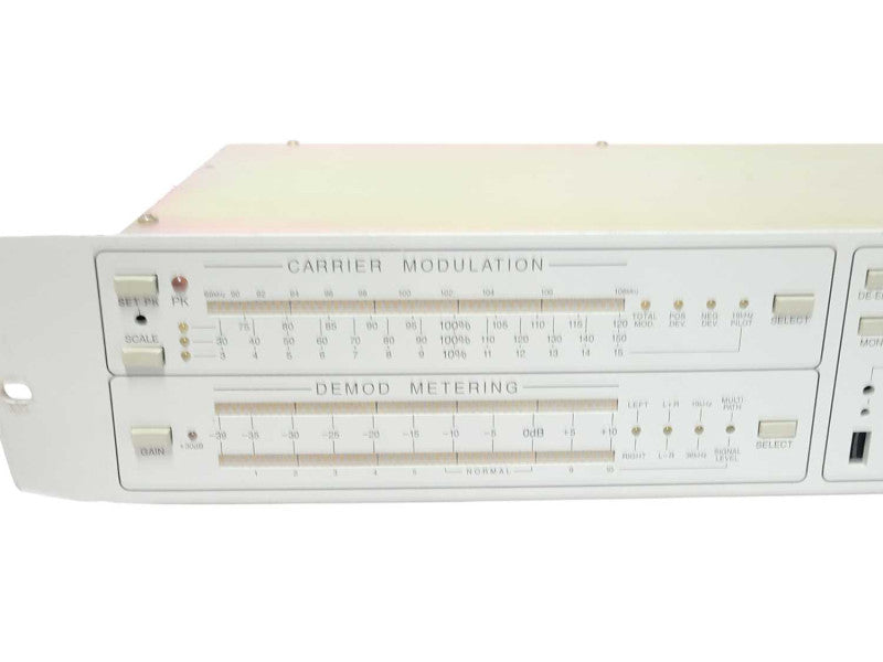NOVONICS INC. MODEL 530 FM MODULATION ANALYZER MONITOR, READ _