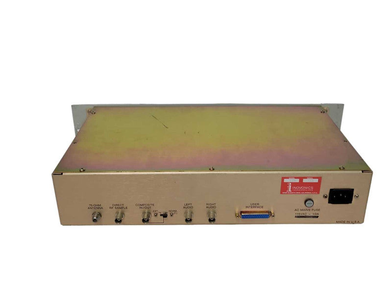 NOVONICS INC. MODEL 530 FM MODULATION ANALYZER MONITOR, READ _