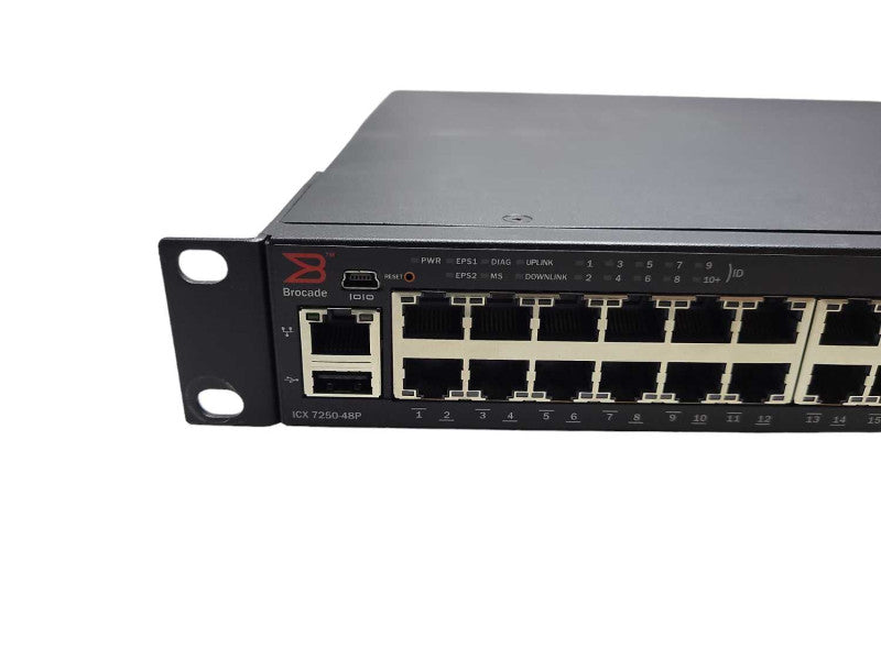 Brocade ICX-7250-48P-2X10G 48-port Switch $