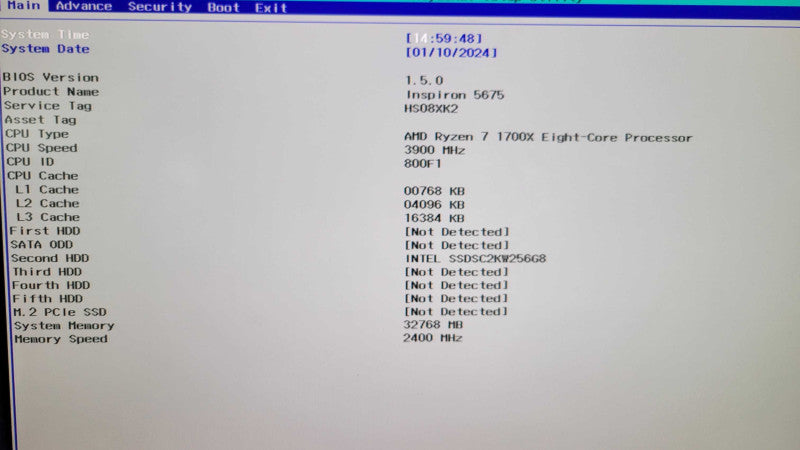 Dell Inspiron Gaming 5675 - AMD Ryzen 7 1700X | 32GB RAM | 256GB SSD %