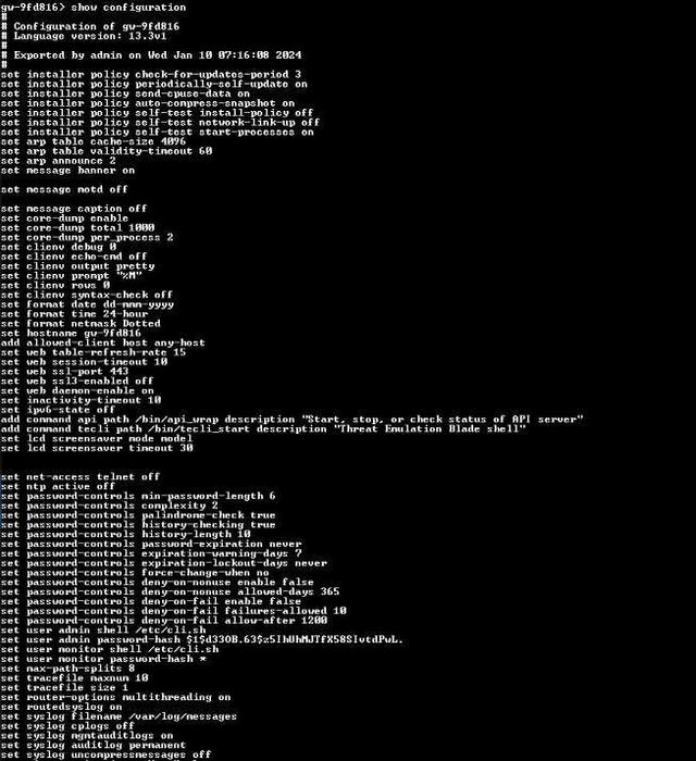 Check Point PB-10 | Security Gateway Firewall Appliance | 8GB RAM 320GB HDD Q)