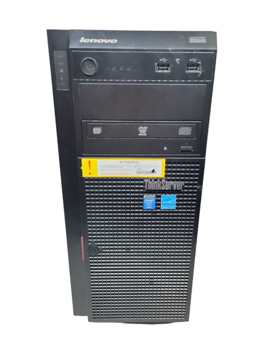 Lenovo ThinkServer TD340 - 2x Xeon E5-2407 v2 | 32GB RAM | NO HDD %