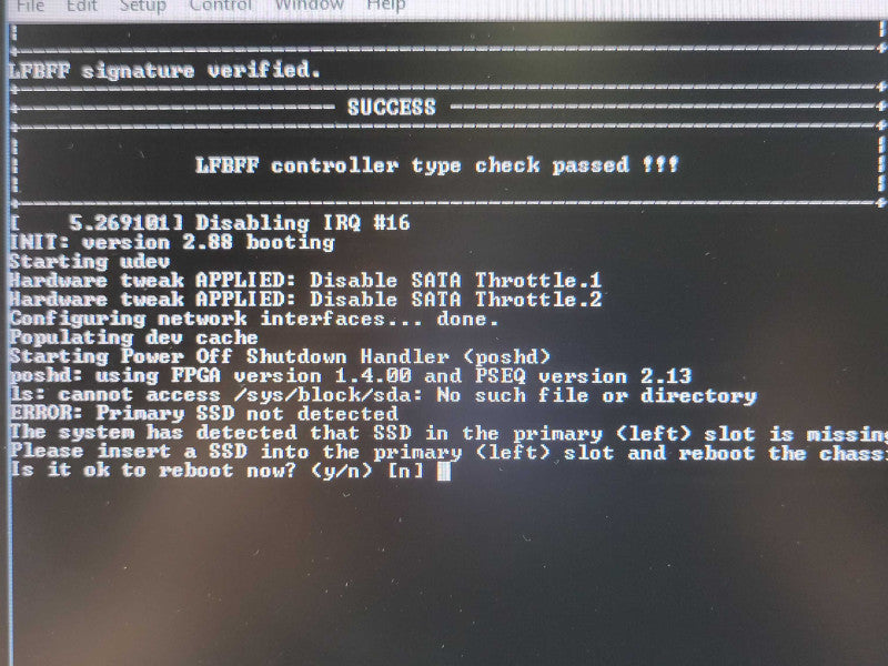 Cisco FPR 2100 Series FPR-2130 Firewall Security Appliance, No SSD, READ _