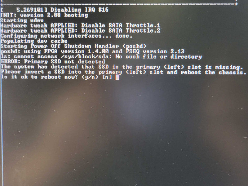Cisco FPR 2100 Series FPR-2130 Firewall Security Appliance, No SSD, READ _