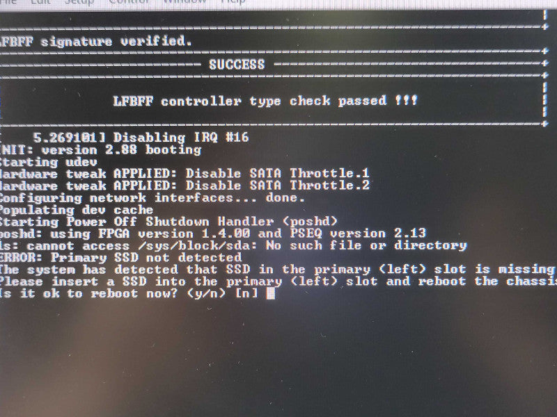 Cisco FPR 2100 Series FPR-2130 Firewall Security Appliance, No SSD, READ _