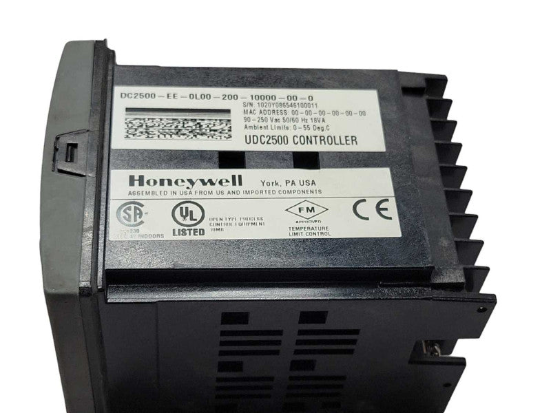 Honeywell DC2500-EE-0L00-200-10000-00-0 Universal Process Controller, READ _