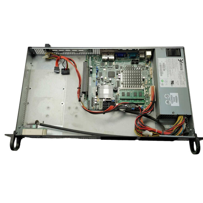 Supermicro 1U Half Rack Low Power Server Intel Atom D525 @1.80GHz  -