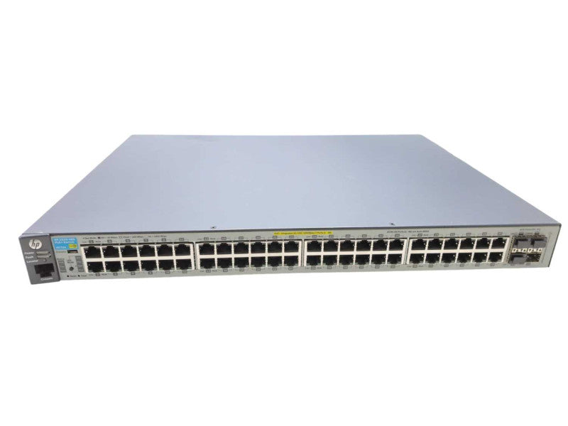 HP 2530-48G PoE+ J9772A | 48 Port Gigabit PoE+ | 4x SFP Network Switch )