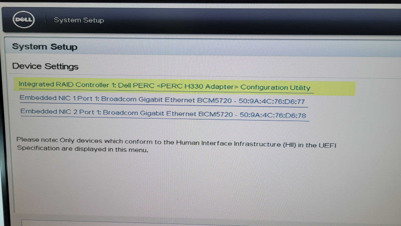 Dell PE R330 - Xeon E3-1225 v5 | 16GB | NO HDD | PERC H330 | 2x350W PSU Q%