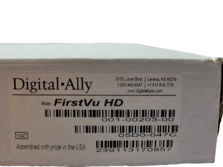 Digital Ally FirstVU HD Body-Worn Camera, SEE Q_