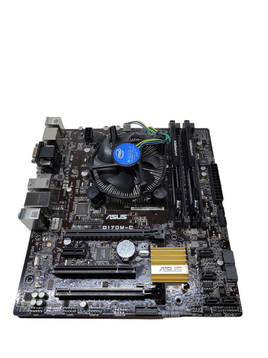Intel Core I7-6700 @ 3.40GHz | ASUS Q170M-C | 16GB RAM | I/O Plate %