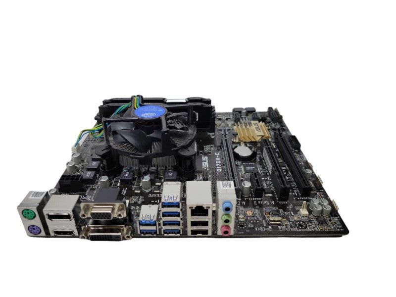 Intel Core I7-6700 @ 3.40GHz | ASUS Q170M-C | 16GB RAM | I/O Plate %