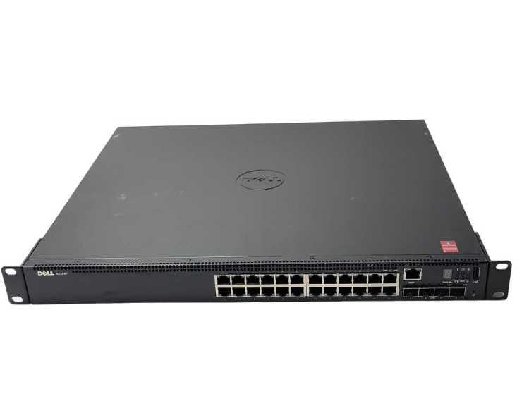 Dell Networking N1524P 24-Port Gig PoE+ Rack Mountable Network Switch  _